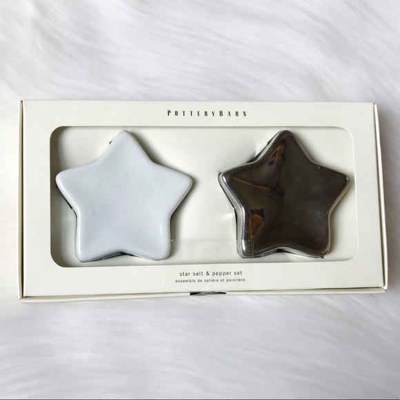 Pottery Barn Other - •SOLD• Pottery Barn Star Salt and Pepper Shakers